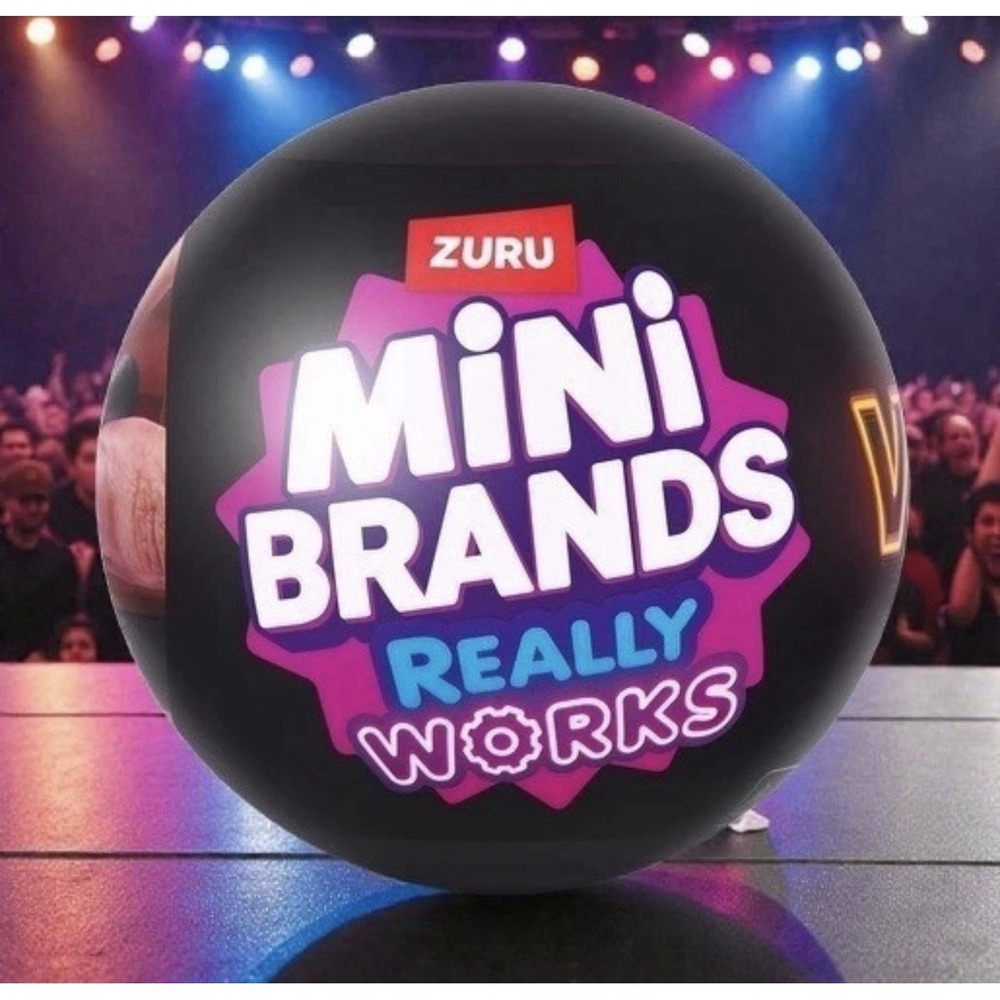 ZURU Mini Brands VINYL Record Music Mystery Capsule Toy Ball Surprise NEW